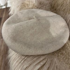 Zara French hat off white from Paris